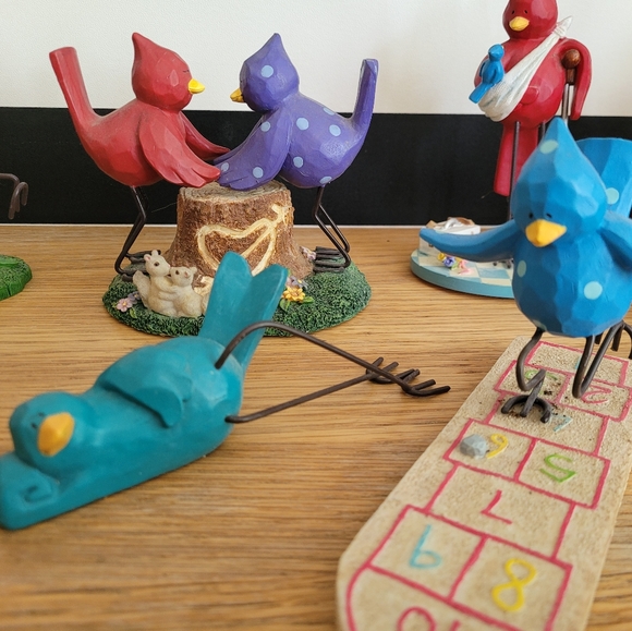 Set VINTAGE Russ Tweet along with me figurines - Picture 4 of 10